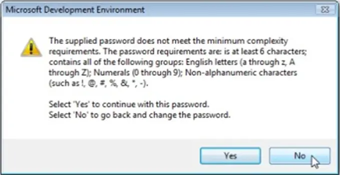password requirements are: is at least 6 characters
